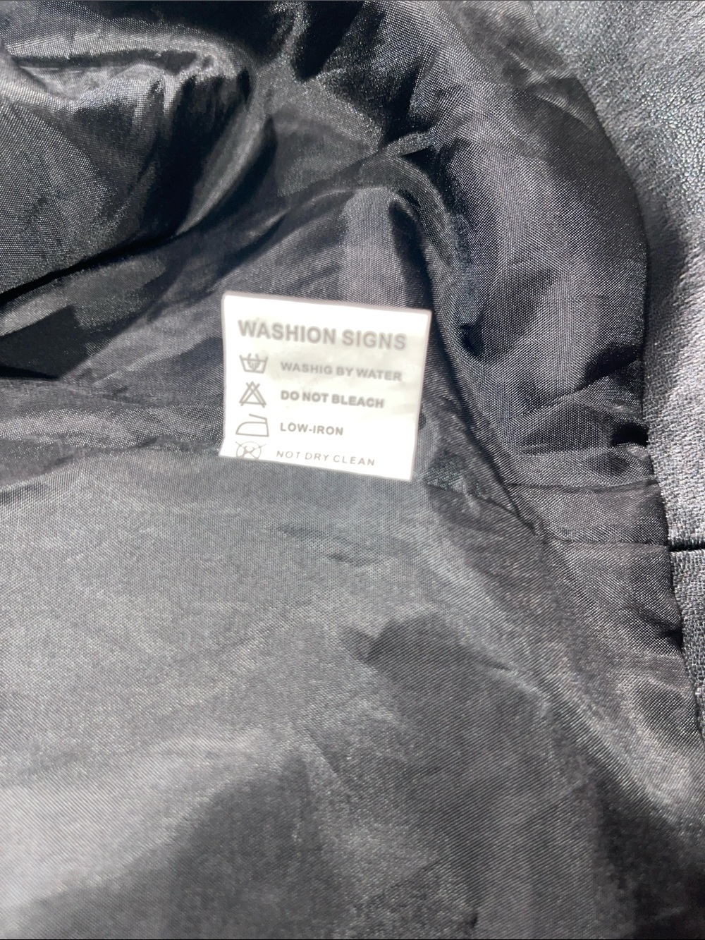 chouyatou Women's Black Leather Moto Jacket - Picture 9 of 10